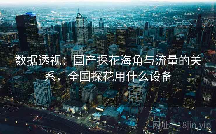 数据透视：国产探花海角与流量的关系，全国探花用什么设备  第2张