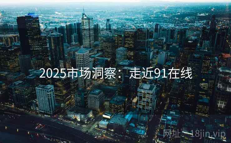 2025市场洞察:走近91在线 第2张 2025市场洞察:走近91在线 第2张